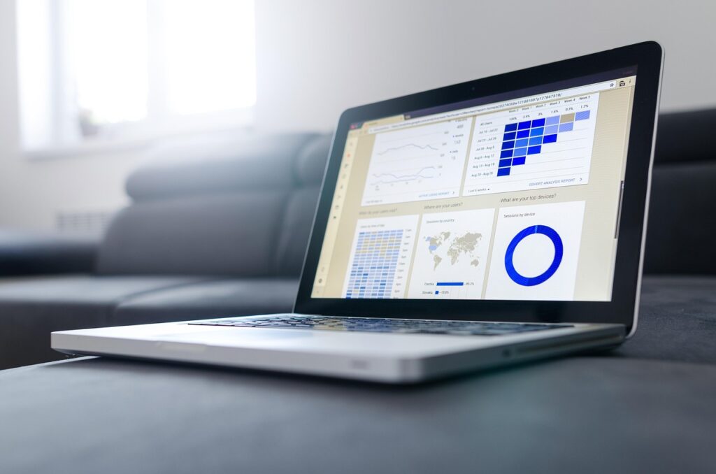Criminal law digital marketing performance tracking dashboard