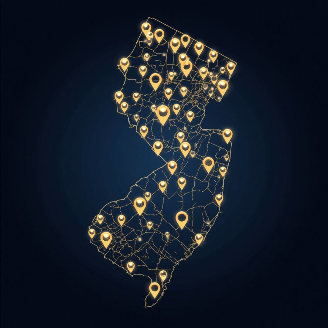 Bankruptcy attorney Google Ads geographic targeting strategy New Jersey