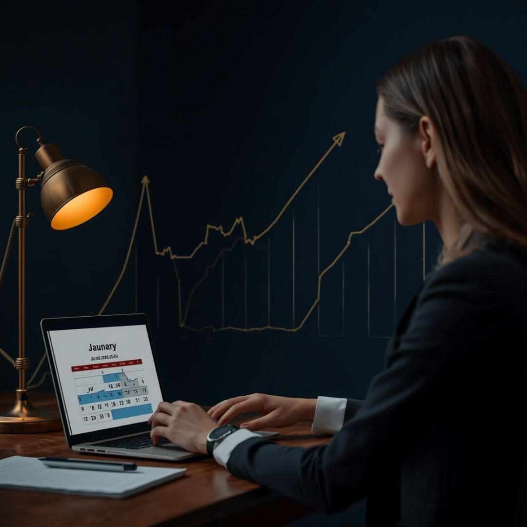 Family law seasonal SEO content strategy — January and September filing spikes