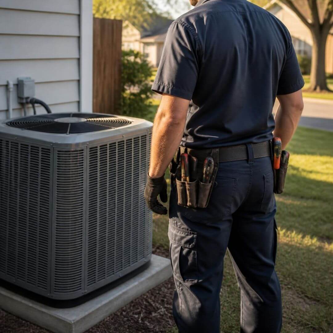 HVAC contractor local SEO — Google map pack rankings year-round