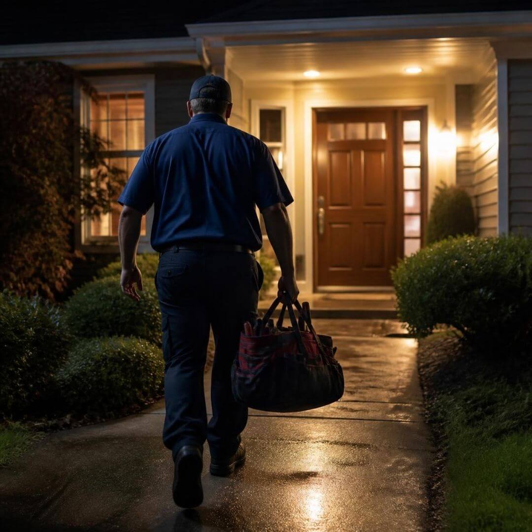 Plumbing Google Ads landing page optimization — emergency conversion