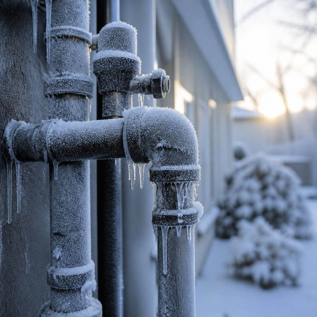 Plumbing Google Ads seasonal strategy — winter pipe freeze and spring surge