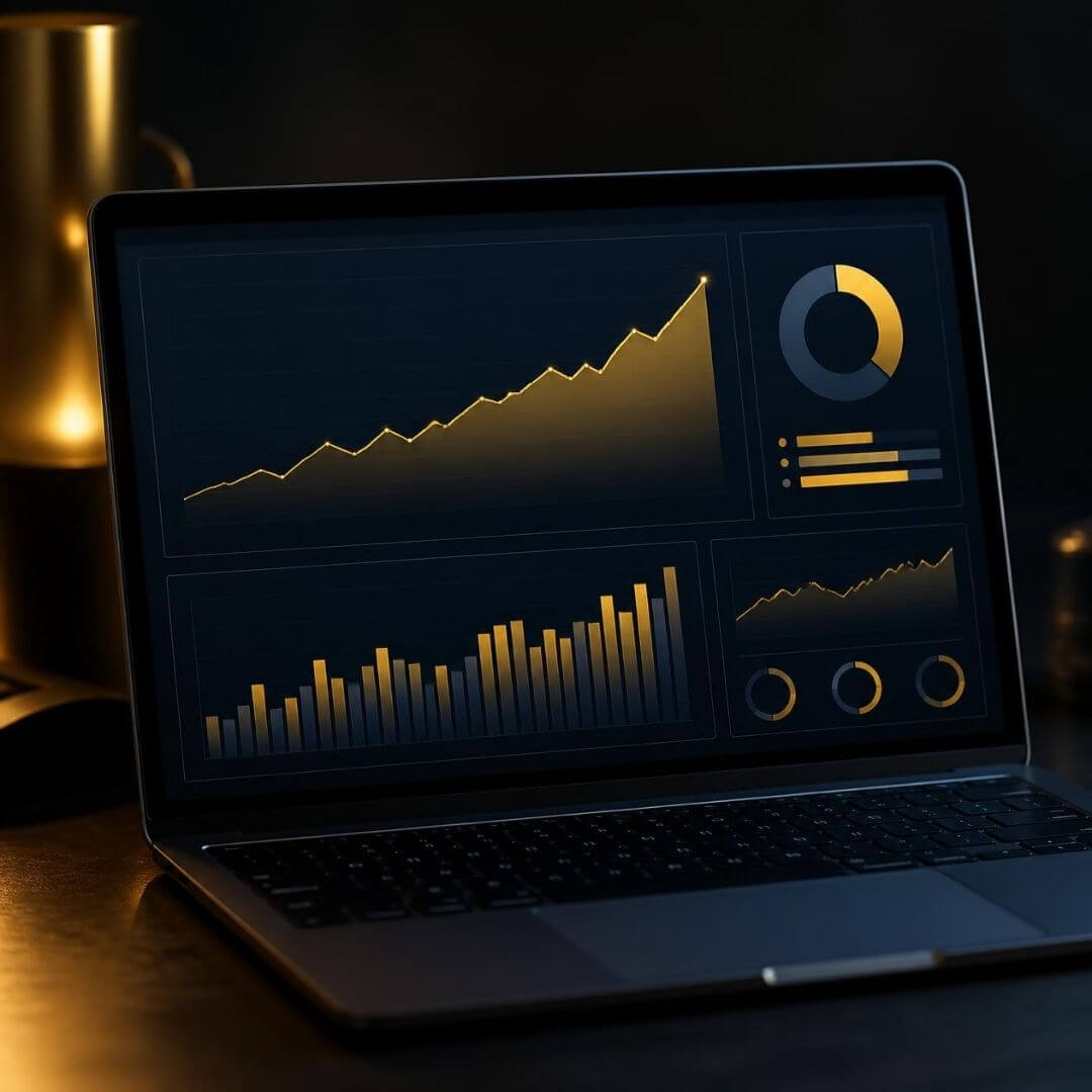 Roofing Google Ads compounding efficiency — trades campaign data