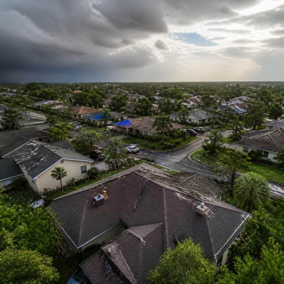 Roofing local SEO storm response and seasonal content strategy